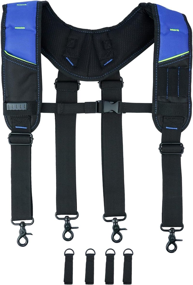 KUNN Pro Tool Belt Suspenders Padded - Durable,Comfort and Adjustable - Image 1